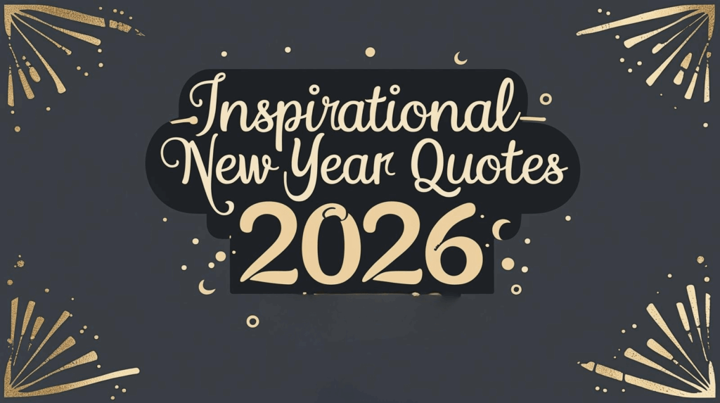 Inspirational New Year Quotes 2026