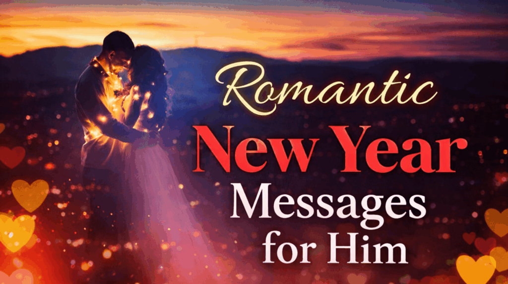 Romantic New Year Messages for Him
