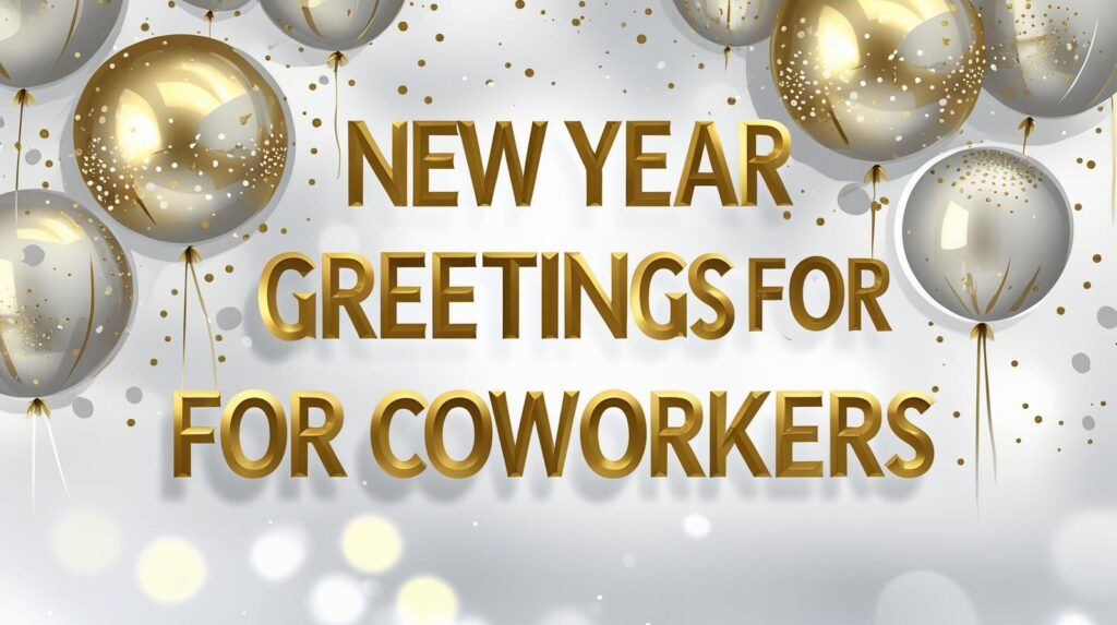 New Year Greetings for Coworkers